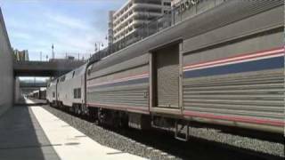 Amtrak California Zephyr Reno Nevada [upl. by Yraunaj]