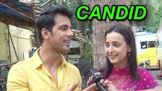 Chhanchhan  Sanaya Irani gets candid about co star Anuj [upl. by Ameyn718]