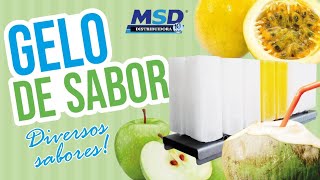 GELO COM SABOR  como produzir [upl. by Auric676]