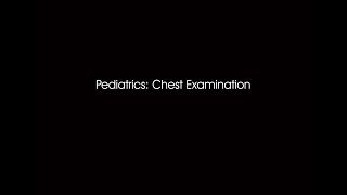 Dr Ahmed Darwish  Pediatrics Respiratory Examination [upl. by Nileuqay]