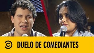 Alexis Ojitos de Huevo VS La Bea  Duelo De Comediantes  Comedy Central LA [upl. by Elleinwad]