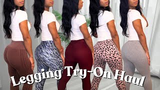 Try on Haul very detailed trying on some of my favorite and cutest leggings haulvideo [upl. by Niliac]