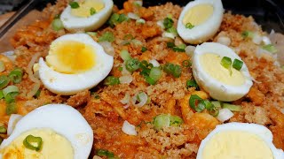 HOW TO MAKE EASY PANCIT PALABOKSTEP BY STEP [upl. by Annabella]