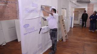 KNAUF  Guía de Instalación de placas de cemento  Knauf Aquapanel® [upl. by Ahsinrad]