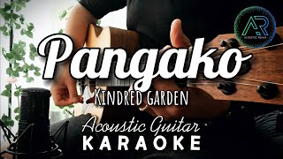 Pangako by Kindred Garden Lyrics  Acoustic Guitar Karaoke  TZ Audio Stellar X3 [upl. by Atiuqad12]