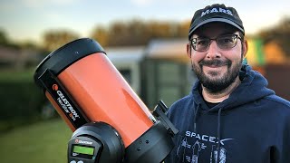 How to Setup and Use the Celestron NexStar 8se  Getting First Light [upl. by Albina769]