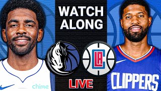 Dallas Mavericks vs Los Angeles Clippers GAME 5 LIVE Watch Along [upl. by Aleehs822]