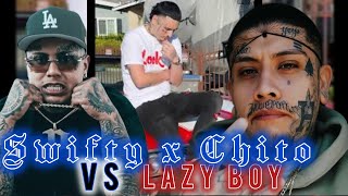 Swifty Blue x Chito Ranas unite against Lazy Boy [upl. by Lleynod]