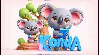 quotKoala 2  Fun Cartoon Nursery Kids Music Songquot with lyrics Baby Shark  Kids Alots of Songs [upl. by Drobman]