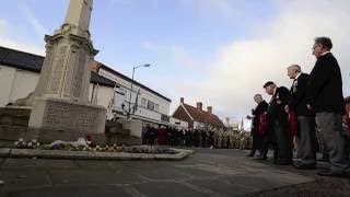 Wymondham Stuff Remembrance Day 2016 [upl. by Ecinev127]