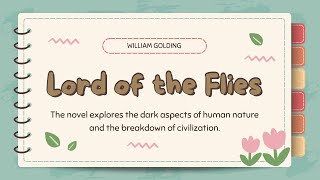 Lord of the flies by William Golding  Presentation Sumaiya Rahman  KNGC [upl. by Mandie]