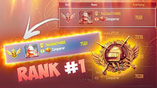 Asia No1 Player is Live 🇮🇳❤️  Serious Conqueror Gameplay  YouTube CY4NIDE  PUBGM LIVE STREAM [upl. by Nerrak]