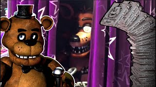 The Never Built Five Nights at Freddys Ride  Theme Park Oddities [upl. by Arbba939]