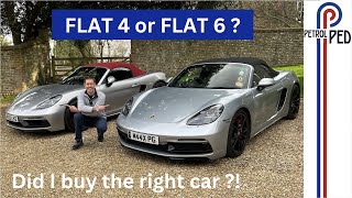 Porsche 718 Boxster GTS 25 vs GTS 40  The surprising reason I couldnt live with the GTS 40  4K [upl. by Rehoptsirhc]