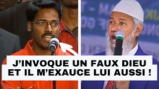 Il invoque un faux dieu et il est quand même exaucé   Zakir Naik en français [upl. by Berners]