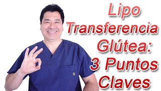 Lipotransferencia Glútea 3 Puntos Claves [upl. by Romeyn893]