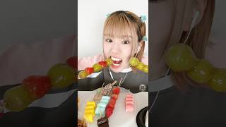 24スイーツショップのスイーツ爆食い🍰 mukbang 咀嚼音asmr asmr モッパン 冷凍スイーツ タンフル チョコマシュマロ 猫プリン [upl. by Assilem871]