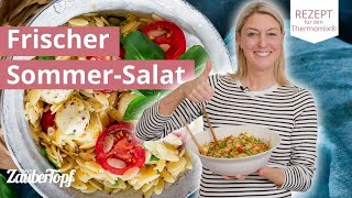 🍅 Frisch amp Leicht Orzo Salat  Thermomix® Rezept [upl. by Eimareg923]