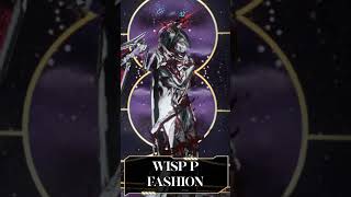 WARFRAME Wisp Prime Fashion Frame  Blood Reverie warframe tennogen fashionframe shorts wisp [upl. by Fabria]