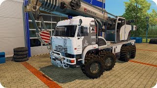 KAMAZ POLARNIK  ETS2130Euro Truck Simulator 2 [upl. by Tsirc54]