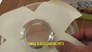 Simax Glass Cooking Pot  Stylish cookware cooking pots borosilicate glass cookware kitchen tools [upl. by Myrilla]