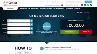 UK tax refund calculator  How to calculate your tax claim [upl. by Irihs200]