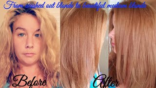 How to go from light blonde to medium beige blonde [upl. by Stringer186]