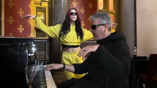 Rad Boogie On A Secret Piano With A Dancing Girl [upl. by Gunn65]