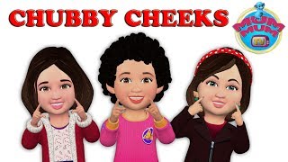 Chubby CheeksDimple Chin  Popular Kids Collection Nursery Song  Chubby Cheeks Lyrics Poem [upl. by Boff112]