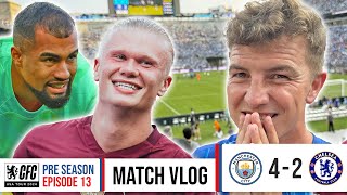 HAALAND HATTRICK 🤬  CHELSEA 24 MAN CITY MATCH VLOG  CHELSEA FC USA TOUR 2024 [upl. by Nahsor322]