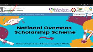 2024 National Overseas Scholarship Applications Open Now NOS  Indian Government Scholarship Eng [upl. by Boice587]