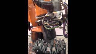 Kuka Robotics Friction Stir Welding Demonstration Essen 2013 [upl. by Jaddan]