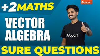 Plus Two Maths  Sure Questions  Vector Algebra  Eduport Plus Two [upl. by Bandeen]