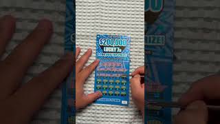 10 win on Texas lottery scratch card  Lucky 7s 1 [upl. by Darren782]