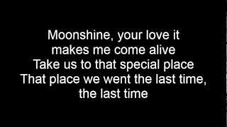 Bruno Mars  Moonshine lyrics [upl. by Aikenahs]