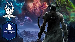 The Elder Scrolls V Skyrim PS5 Gameplay Review Upgrade Anniversary Update PS Plus [upl. by Sidoney]