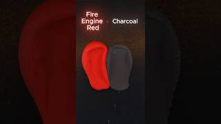 Fire Engine Red  Charcoal   Guess the final color  satisfying colormixing [upl. by Adriaens249]