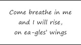 Eagles Wings Hillsong 16x9 lyrics [upl. by Schreibe]