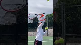 Tennis Serve Pronation Link to full video below [upl. by Enaoj]