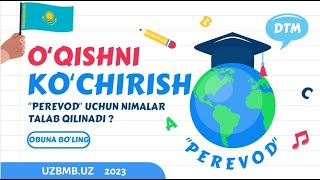 Oqishni kochirish  perevod  boyicha malumot  Otish ballari bilan tanishing  Perevod 2023 [upl. by Olwena]