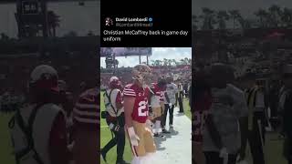 Christian McCaffrey is back [upl. by Elenore899]