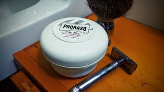 Review Proraso White Shave Soap with Beardly [upl. by Tyoh527]