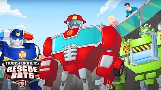 Transformers Rescue Bots  NUEVA COMPILACIÓN  Dibujos animados para niños  Animación [upl. by Nored]