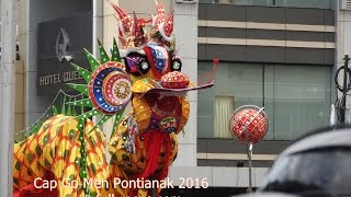 cap go meh ponntianak 2016  100 meter Sky Dragon naga langit [upl. by Demodena]