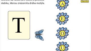 Písmeno T slabiky SLABIKÁŘ 1 str 4 cv3 [upl. by Stulin]