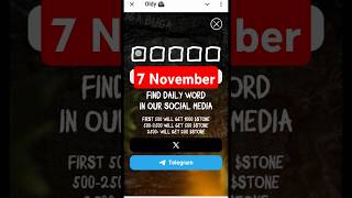 Oldy 7 November find daily word hunt in our social media oldy [upl. by Anairda836]