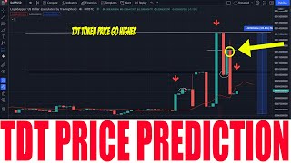 TDT COIN  TRADER DAPP TOKEN TDT COIN PRICE PREDICTION  TDT CRYPTO PRICE GO HIGHER ANA RISE UP 400 [upl. by Urbas910]