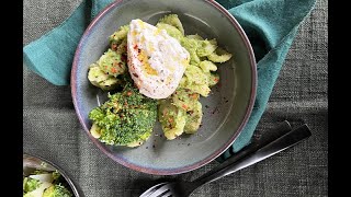 Pâtes à la crème de brocoli [upl. by Hodge]