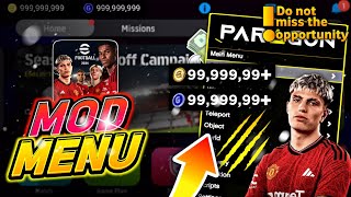 eFootball PES 2024 MOD APK v850 Gameplay  PES 2024 MOD MENU APK Unlimited GP amp Coins [upl. by Odarnoc]