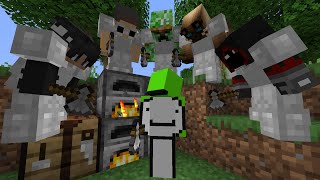 Minecraft Speedrunner VS 5 Hunters [upl. by Oicnanev669]